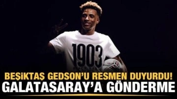 Beşiktaş, Gedson Fernandes'i resmen duyurdu