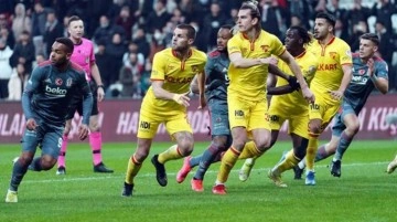 Beşiktaş-Göztepe maçında ortalık bir anda karıştı! Koridor savaş alanına döndü