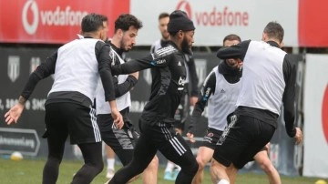 Beşiktaş, Trabzonspor maçı hazırlıklarını sürdürdü