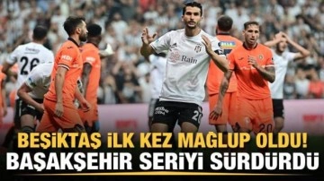 Beşiktaş'a sahasında Başakşehir engeli