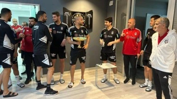 Beşiktaş'ta bayramlaşma töreni yapıldı!