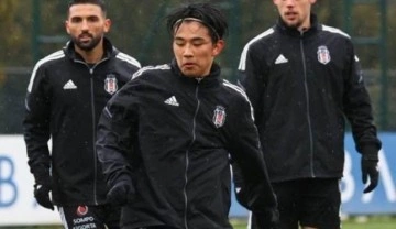 Beşiktaş'ta ilk kez A takımla idmana çıktı!