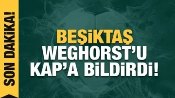 Beşiktaş'tan Weghorst açıklaması: Transfer süreci tamamlanmıştır