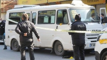 Bıçaklanarak öldürülen minibüs şoförünün katili, akrabası çıktı