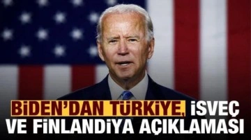 Biden yönetiminden Türkiye, Finlandiya ve İsveç açıklaması