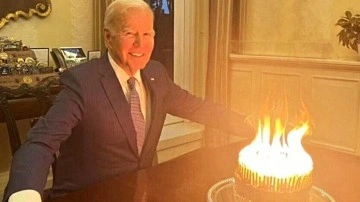 Biden'ın doğum günü olay oldu: Ateş seni çağırıyor