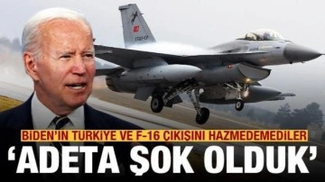 Biden'ın 'Türkiye'ye F-16'ları vermeliyiz' çıkışından rahatsız oldular: Ade