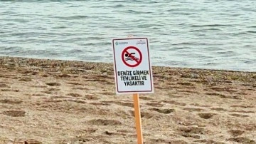 Bir ilimizde denize girmek yasaklandı!