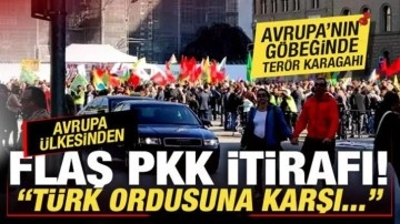 Bir ülkeden PKK itirafı! Avrupa'nın göbeğinde terör karargahı: Türk ordusuna karşı...