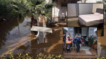 Bodrum’u sağanak vurdu! 60 ev ve 2 iş yerini su bastı