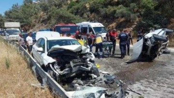 Bodrum'da 2 otomobil çarpıştı: 1 ölü, 3 yaralı