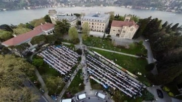 Boğaziçi Üniversitesinde 3 yıl sonra iftar programı düzenlendi