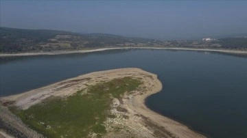 Bolu'daki Gölköy baraj gölünde su seviyesi yüzde 30'un altına düştü