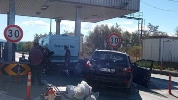 Bolu gişelerde feci kaza: 1 ölü, 1 yaralı