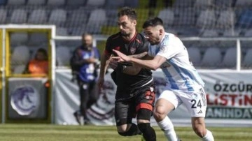 Boluspor - Erzurumspor maçı başladığı gibi bitti