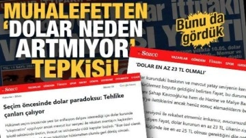 Bu da dolar lobisi&hellip; Sözcü&rsquo;den &lsquo;dolar neden yükselmiyor&rsquo; haberi!