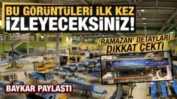 Bu görüntüleri ilk kez izleyeceksiniz, Baykar paylaştı!