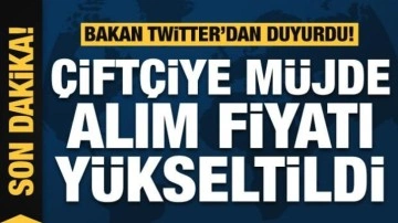 Buğday ve arpa alım fiyatında değişiklik