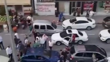 Bursa'da düğün konvoyu zincirleme kaza yaptı