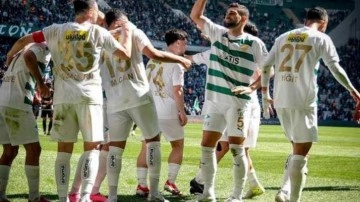 Bursaspor ilk yarıda gol yağdırdı! Haftayı karlı kapattı