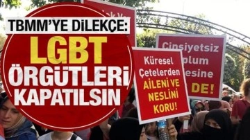 Büyük Aile Platformu TBMM'ye dilekçe gönderdi: LGBT örgütleri kapatılsın