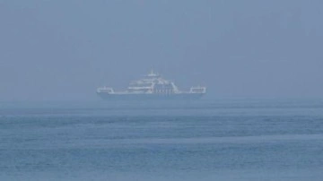 Çanakkale'de boğaz trafiğine 'sis' engeli