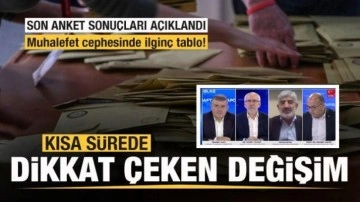 Canlı yayında son anketi paylaştı! Kısa sürede büyük değişim! İşte oy oranları