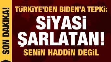 Çavuşoğlu'ndan Biden'ın 1915 açıklamasına tepki: Şarlatanlar yine sahnede