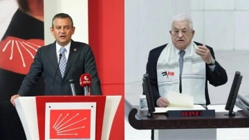 CHP Genel Başkanı Özel, Mahmud Abbas ile görüştü