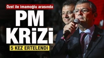 CHP kurultayında 2. gün! İmamoğlu ile Özel arasında kriz!