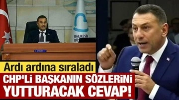 CHP'li başkanın sözlerini yutturacak cevap! Ardı ardına sıraladı