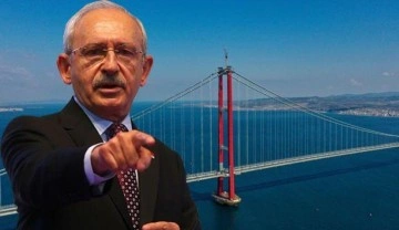CHP lideri Kılıçdaroğlu'na Çanakkale Köprüsü tepkisi... 
