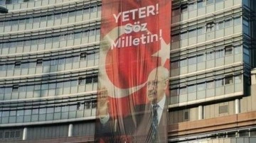 CHP, 'Yeter! Söz milletindir' sloganının mimarını sürgüne göndermiş