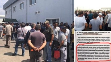 CHP'li belediyeden grev yapan işçilere "kovarız" tehdidi