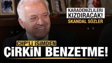 CHP'li isimden çirkin benzetme! Karadenizlileri kızdıracak