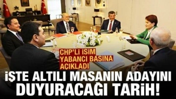 CHP'li Ünal Çeviköz açıkladı: İşte altılı masanın adayını duyurucağı tarih