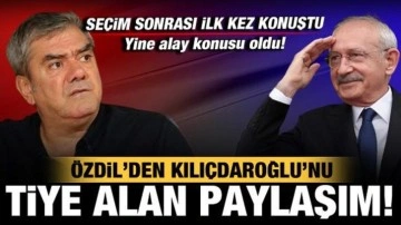 CHP'li Yılmaz Özdil, seçim sonrası ilk kez konuşan Kılıçdaroğlu ile alay etti!