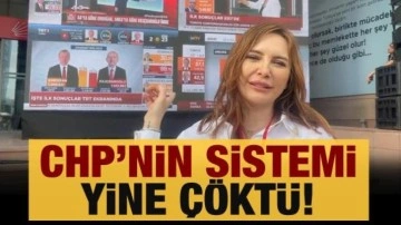 CHP'nin veri sistemi yine çuvalladı