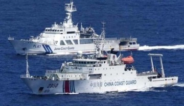 Çin bandıralı 2 gemi, Doğu Çin Denizi'nde Japonya kara sularına girdi