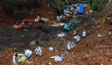 Çin'de uçak kazasında ölen 132 kişinin DNA'sı kaza yerinde teşhis edildi