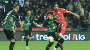 Çorum FK'ya kan değişimi yaramadı! Kocaelispor 90+5'te güldü