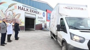 Çorum'dan deprem bölgesine her gün 60 bin ekmek gönderilecek