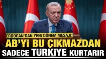 Cumhurbaşkanı Erdoğan: AB'yi çıkmazdan sadece Türkiye kurtarır