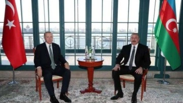 Cumhurbaşkanı Erdoğan, Aliyev ile görüştü