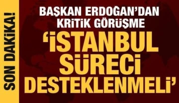 Cumhurbaşkanı Erdoğan, Avusturya Başbakanı ile görüştü