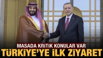 Cumhurbaşkanı Erdoğan ile Prens Selman'ın görüşmesi sona erdi