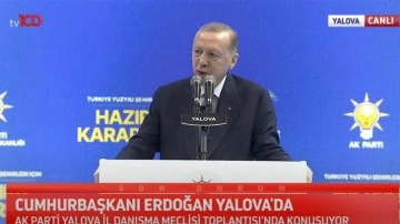 Cumhurbaşkanı Erdoğan konuşuyor