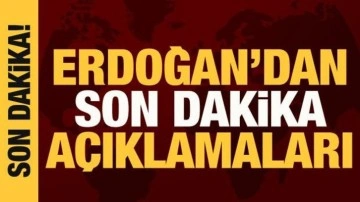 Cumhurbaşkanı Erdoğan: Küllerimizden yeniden doğacak kapasiteye sahibiz!