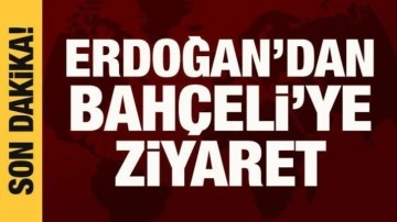 Cumhurbaşkanı Erdoğan, MHP lideri Bahçeli&rsquo;yi ziyaret ediyor