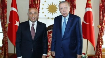 Cumhurbaşkanı Erdoğan TİM Başkanı Mustafa Gültepe'yi kabul etti